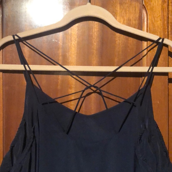 Navy blue mini dress - Picture 3 of 5